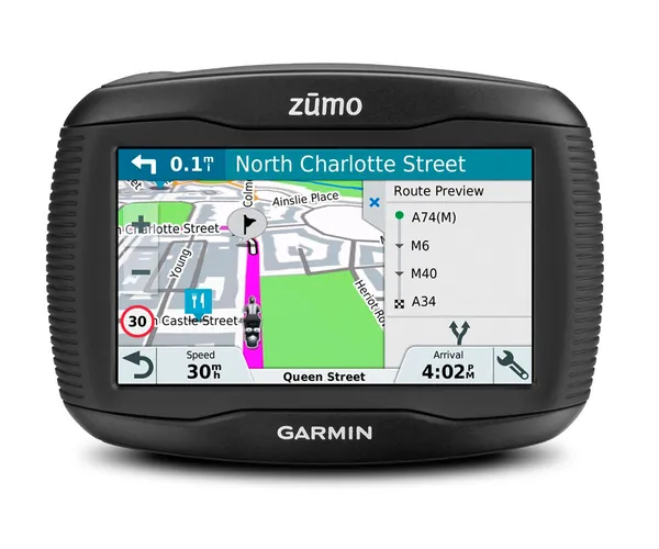 GARMIN ZUMO 345LM WE NAVEGADOR GPS 4.3'' PARA MOTO RESISTENTE AL AGUA Y A GOLPES...
