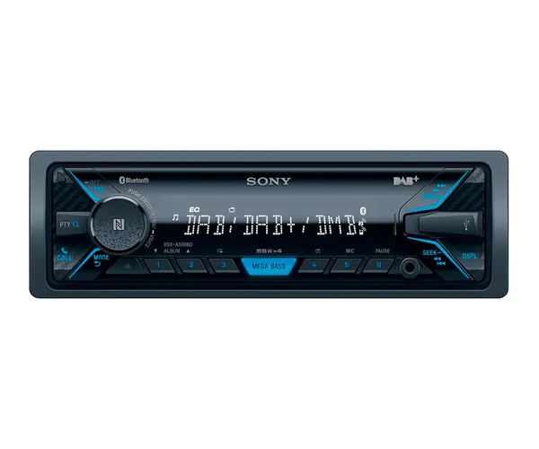 SONY DSXA500BD RECEPTOR MULTIMEDIA PARA COCHE 4X55W CON RADIO DAB, BT, NFC Y USB
