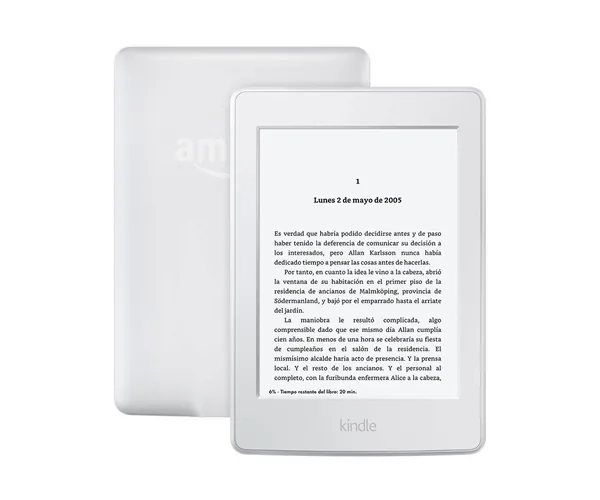 E-reader Kindle, con una luz frontal, color Blanco, 10ª generación