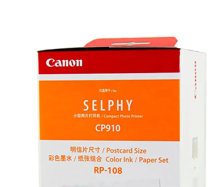 Canon RP-108 / Recambio para Canon Selphy cartucho + papel