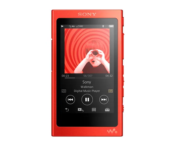 SONY NWA35 ROJO REPRODUCTOR MP3 16GB CON LCD TÁCTIL 3.1'' Y AUDIO HI-RES