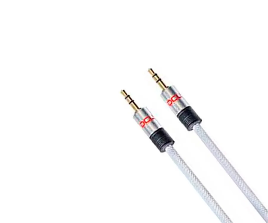 DCU Blanco / Cable Jack 3.5 (M) a Jack 3.5 (M) 2m (2)