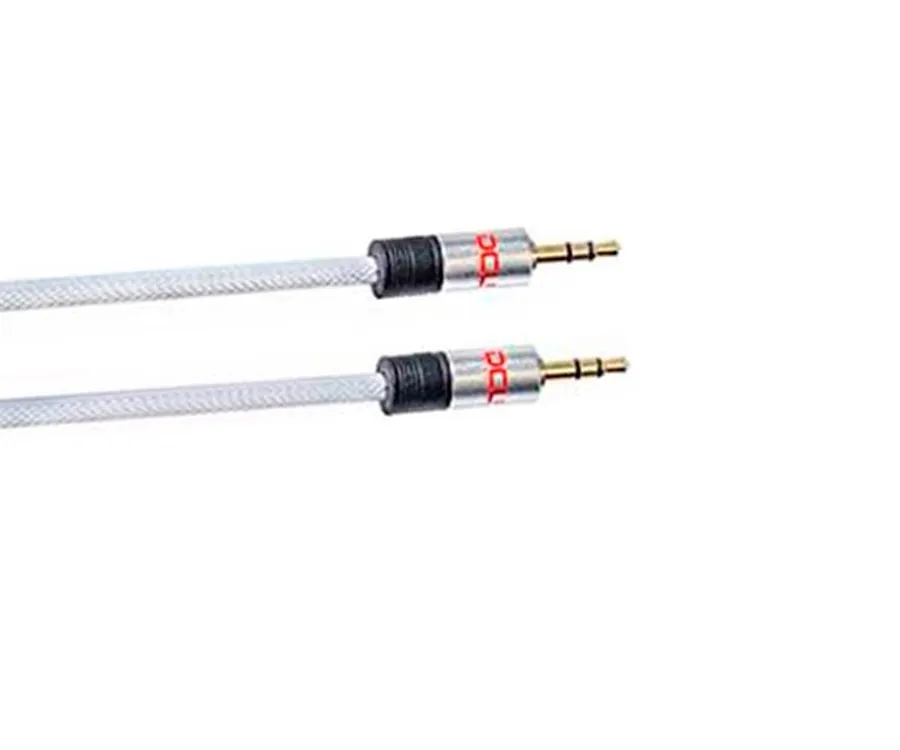DCU Blanco / Cable Jack 3.5 (M) a Jack 3.5 (M) 2m (3)