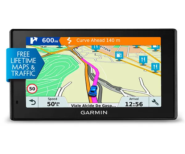 GARMIN DRIVESMART 51 WE LMT-S GPS CON MAPAS PREINSTALADOS DE EUROPA OCCIDENTAL P...