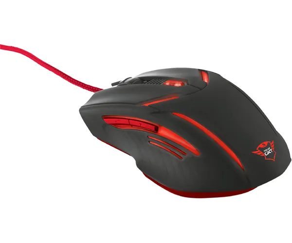 Mouse Basic USB Trust Computer – Cavo, Per PC E Laptop – Colore Nero - 3