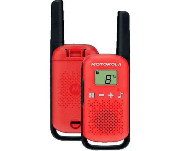 Motorola Talkabout T42 Rojo Walkie Talkies 4km 16 Canales Pantalla Lcd (3)