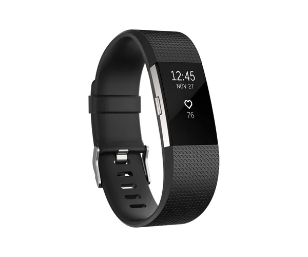 FITBIT CHARGE 2 SMARTWATCH DEPORTIVO NEGRO TAMAÑO L