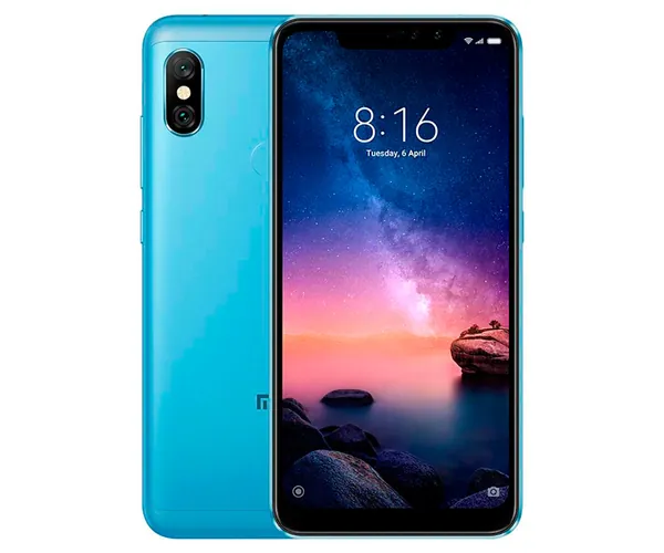 XIAOMI REDMI NOTE 6 PRO AZUL MÓVIL 4G DUAL SIM 6.26'' IPS FHD+/