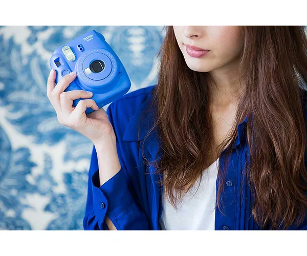 Cámara Fujifilm Instax Mini 9 Azul Cobalto