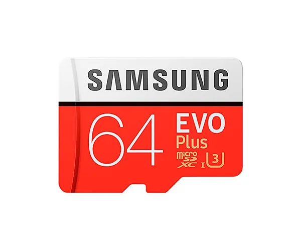 SAMSUNG EVO PLUS TARJETA DE MEMORIA MICROSD 64GB DE CAPACIDAD 100MB/S CON ADAPTA...