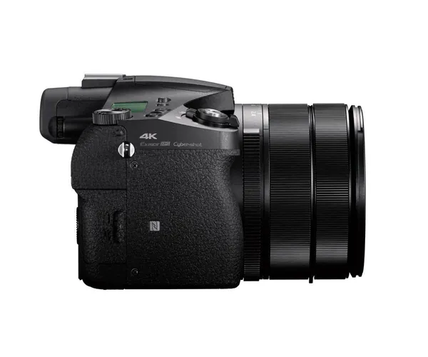 Funda compacta para cámara réflex digital negra compatible con Sony RX10 IV  (incluye cinturón y correa para el hombro)