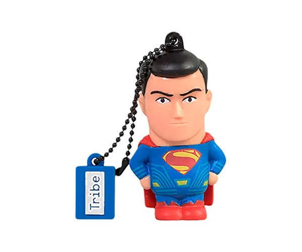 TRIBE SUPERMAN MEMORIA USB 2.0 PENDRIVE CON 16GB DE CAPACIDAD DISEÑO CON SUPERHÉ...
