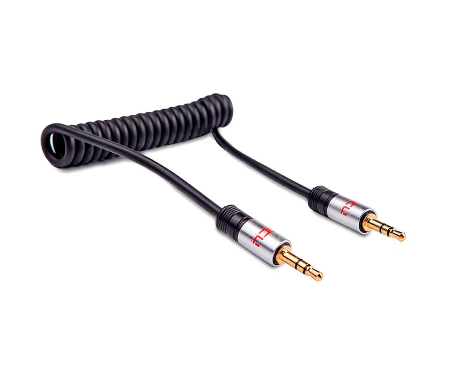 DCU 30701120 Negro / Cable Jack 3.5 (M) a Jack 3.5 (M) 1m