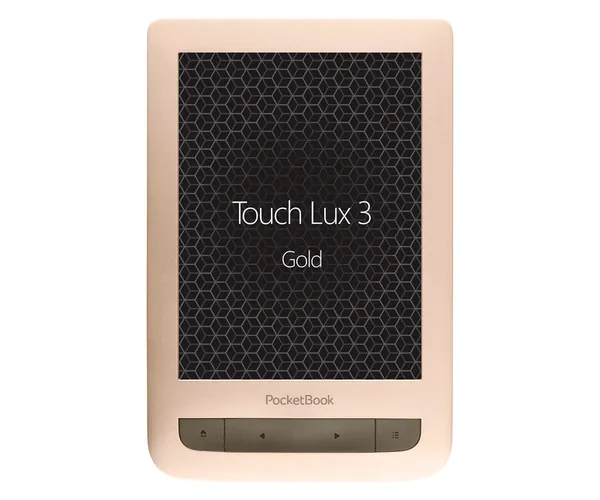 POCKETBOOK TOUCH LUX 3 DORADO E-BOOK LIBRO ELECTRÓNICO 6'' E INK CART HD 4GB RAN...