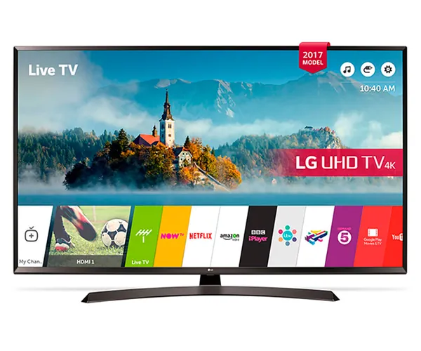 LG 43UJ635V TELEVISOR 43'' IPS LED UHD 4K HDR SMART TV WEBOS 3.5 WIFI BLUETOOTH...