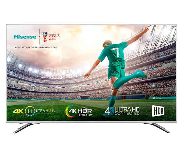 HISENSE H55A6500 TELEVISOR 55'' LCD DIRECT LED UHD 4K HDR 1800Hz SMART TV WIFI