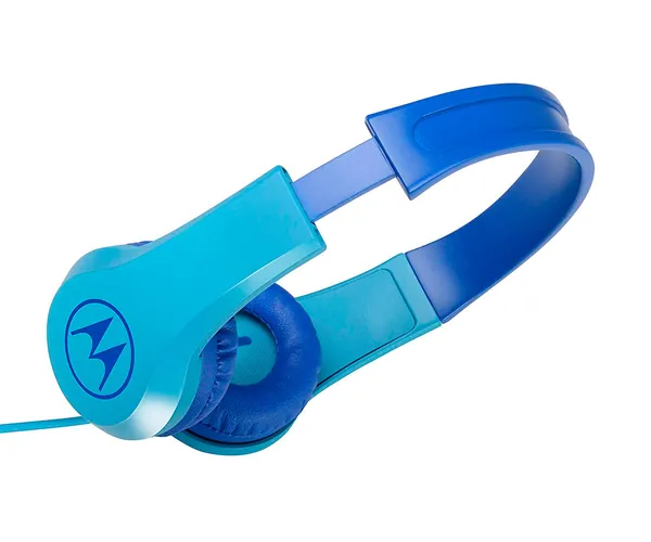 Auriculares diadema con cable - Auriculares Fun Music HAMA, Supraaurales,  Azul