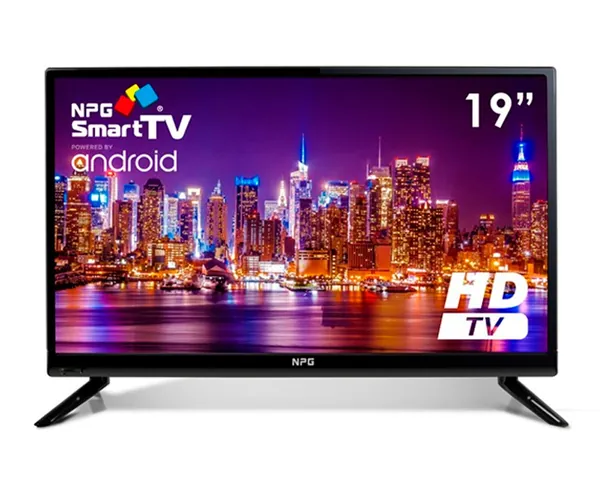 NPG TVS412L19H TELEVISOR 19'' LCD LED HD SMART TV ANDROID WIFI HDMI USB GRABADOR...