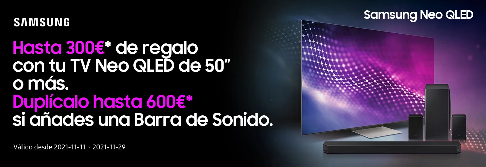 Samsung duplica tu reembolso